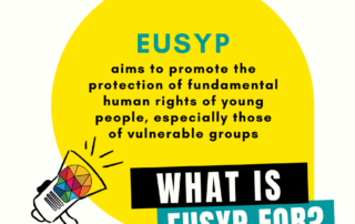 Ε, και τι κάνει αυτό το EUSYP; (μέρος 2ο) Στόχος του EUSYP, μεταξύ άλλων, είναι η προώθηση της προστασίας των θεμελιωδών δικαιωμάτων του ανθρώπου, και ειδικότερα εκείνων των ευάλωτων ομάδων. 